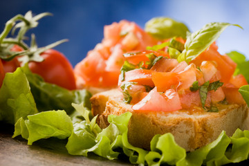 Bruschetta Siciliana con Pomodoro