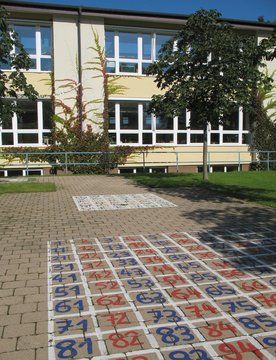 Schule - Schulhof - Pausenplatz