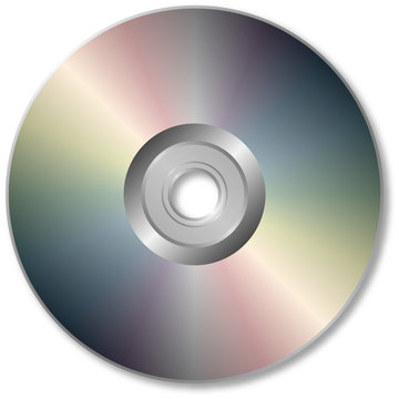 CD or DVD disc icon