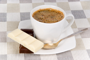 coffee and chocolate
