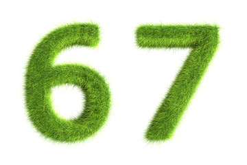 Grass numbers