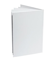 white blank notebook template