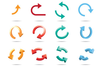 3D cycle arrow
