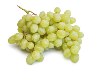 Fresh green grapes