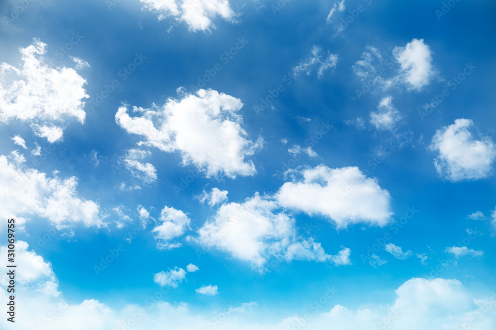 Wall mural sky
