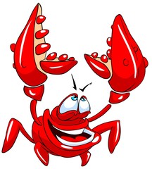 Funny crab.