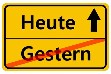 Gestern und Heute