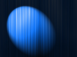 Blauer Scheinwerfer von links © Mammut Vision