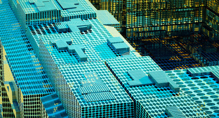 Naklejka premium Hi-tech background