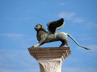 Chimera Sculpture on the Piazetta - Venice