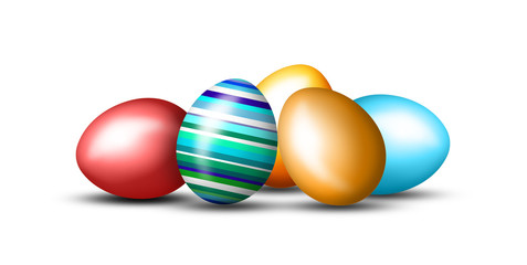 Viele schöne Ostereier