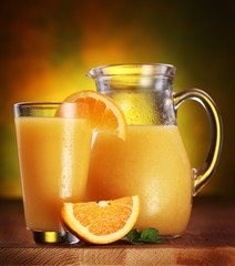 Orange juice.