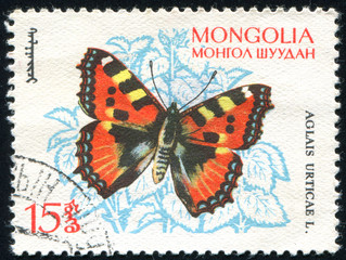 Fototapeta na wymiar postage stamp