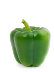 paprika over white background