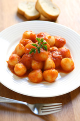 Gnocchi with Tomato Sauce
