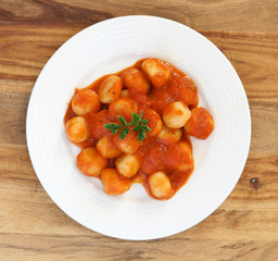 Gnocchi with Tomato Sauce