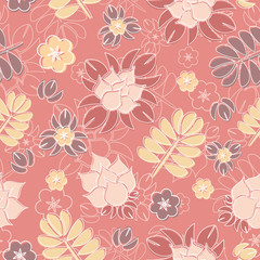seamless floral background