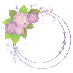 hydrangea frame