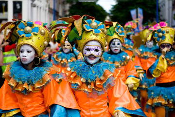 Carnavival Masks parade