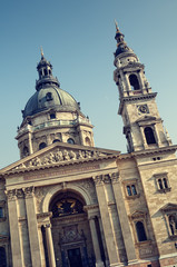 Fototapeta premium St. Stephen's Basilica, Budapest, Hungary.