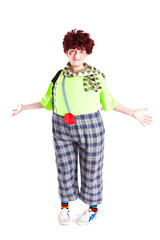 Girl in costume Carlson