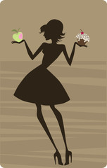 the difficult choice for perfect girl