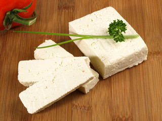 Tofu - geschnitten