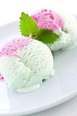 fruit ice-cream