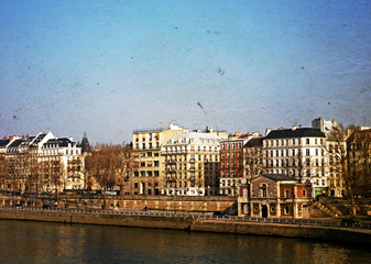 Naklejka premium old-fashioned building in Europe.