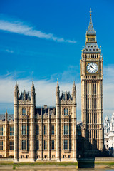 Fototapeta na wymiar Big Ben i Parlamentu, London, UK.