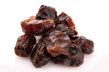 dates on a white background