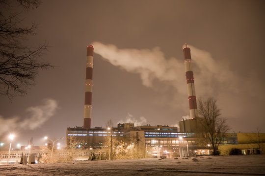 CPH on winter night