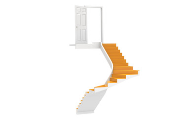 Stairs up to Copy-Space