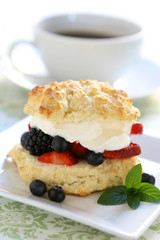 Mixed Berry Shortcake