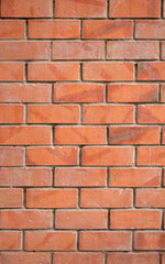 Red brick wall texture