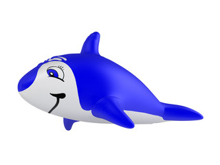 Inflatable dolphin