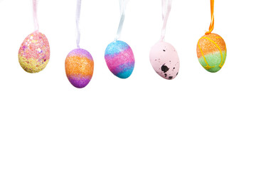 colorful easter eggs
