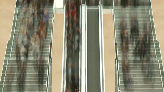 Rolltreppe / Treppe ZEITRAFFER
