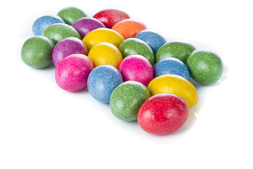 easter eggs isolated