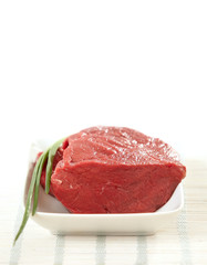 fresh raw meat