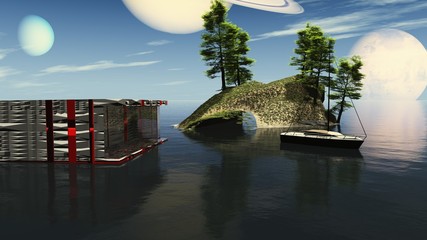 Mein Haus, mein Boot, mein Berg © Gerd Wolf