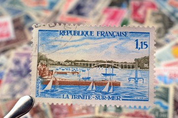 timbres - La Trinité-Sur-Mer - philatélie France