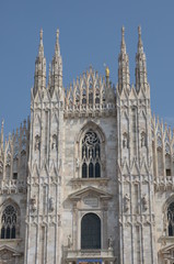 Fototapeta na wymiar Milano Duomo