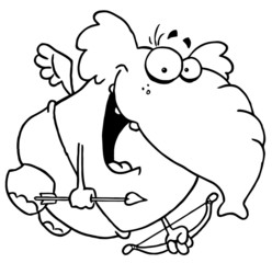 Outlined Cupid Pachyderm