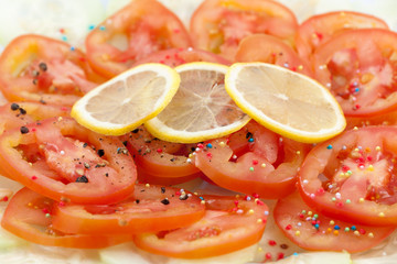 salade de tomates