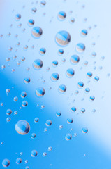 Water drops background
