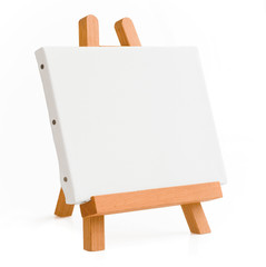 easel for artist. tripod for painting.