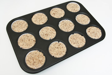 Produkcja babeczek czekoladowych