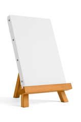 easel for artist. tripod for painting.