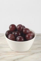 Uvas en cuenco 2